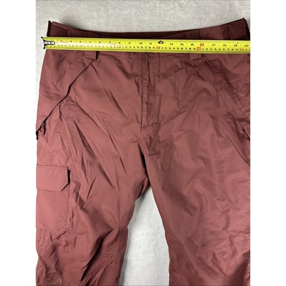The North Face Men's Insulated DryVent Ski/Snow Pants Reddish Brown XL Winter - Picture 5 of 12